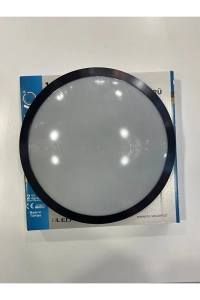 Novo 18W Sıva Üstü Led Panel Siyah Kasa Beyaz Işık 6500K